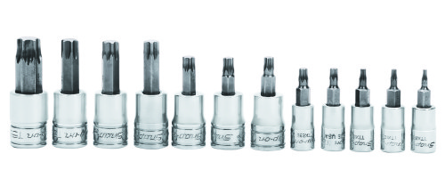 Jeu de douilles-tournevis TORX ® 1/4”- 3/8”