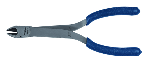 Petit pince coupantes diagonale longue VectorEdge&trade; , (L = 176 mm.) , Power bleu