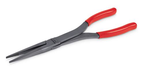 Pince &agrave; bec effil&eacute; demi-ronde droit longue Talon Grip&trade;