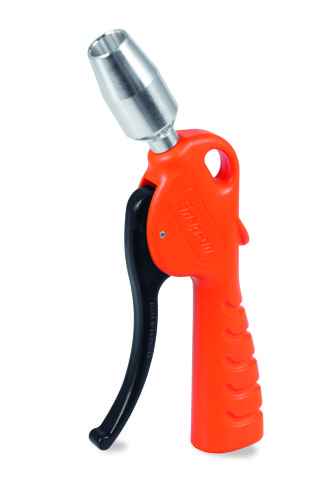 Pistolet &agrave; air comprim&eacute; &agrave; buse venturi hi-flo, orange