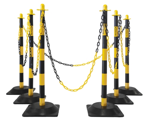 Kit balise de signalisation support de chaine complet