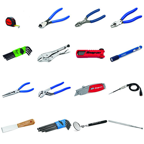 Jeu de pinces, 32 pièces (Blue-Point®) (Outil uniquement)