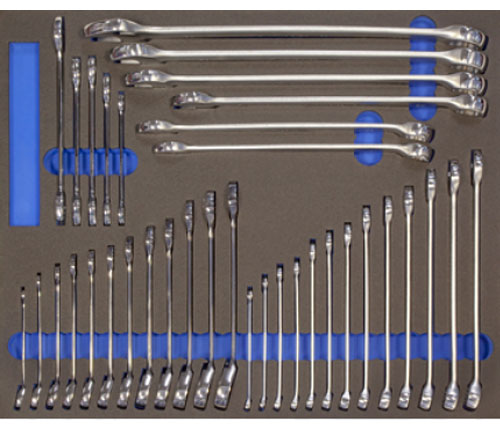 Sleutelset, 36-delig (Blue-Point&reg;)