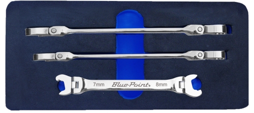 Bremsleitungsschl&uuml;sselsatz, 3-teilig (7 - 8, 9 - 10, 11 - 12 mm)