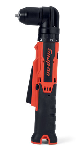 Perceuse-visseuse d'angle droit sans fil 14,4 Volt Micro Lithium mandrin 10 mm. vert sans batterie et chargeur, rouge