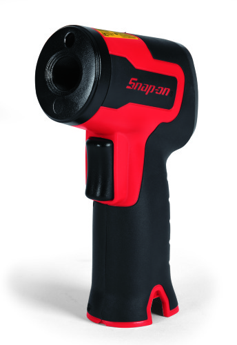 Thermom&egrave;tre pistolet sur accu 14,4 volt micro lithium &agrave; affichage couleur, rouge (sans batterie ni chargeur)