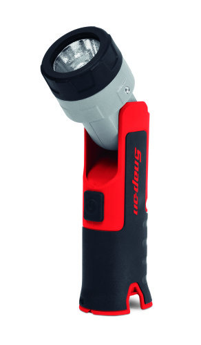 Lampe torche LED 500 Lumens sur accu 14,4 Volt Micro Lithium (sans batterie, ni chargeur) ,rouge