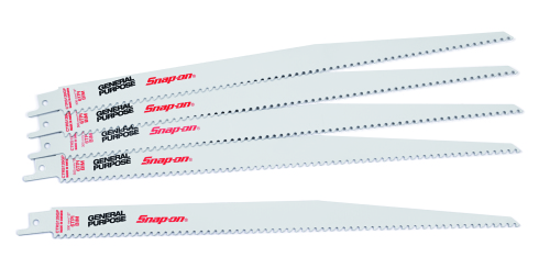 Lames de scie alternative bim&eacute;talliques, 6 TPI, 305 mm (lot de 5)