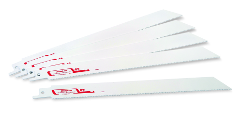 Lames de scie alternative bim&eacute;talliques, 18 TPI, 227 mm (lot de 5)