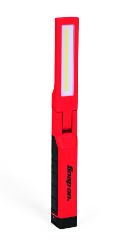 Lampe mince articul&eacute;e Snap-on&reg; sur batterie rechargeable de 550 lumens avec projecteur UV. (rouge)