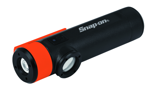 Petite lampe d&rsquo;inspection rechargeable de 400 lumens (Orange)