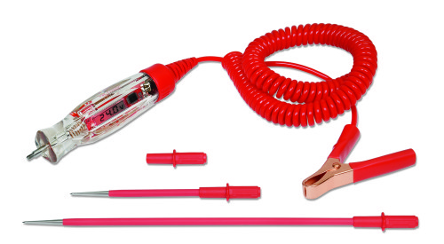 V&eacute;rificateur de circuit &agrave; pointes interchangeables, 4 - 49 Volt DC