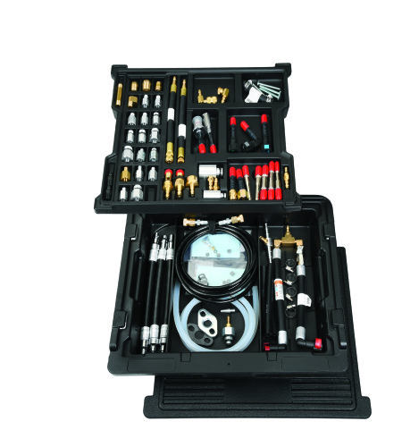 Kit adaptateurs pour carburant, d&eacute;pression, pression moteur, transmission et compression