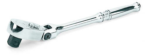 Cliquet compact &agrave; t&ecirc;te flexible 3/8