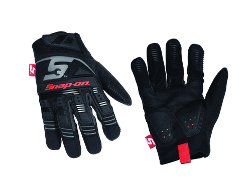 Impact handschoenen, zwart (Large)