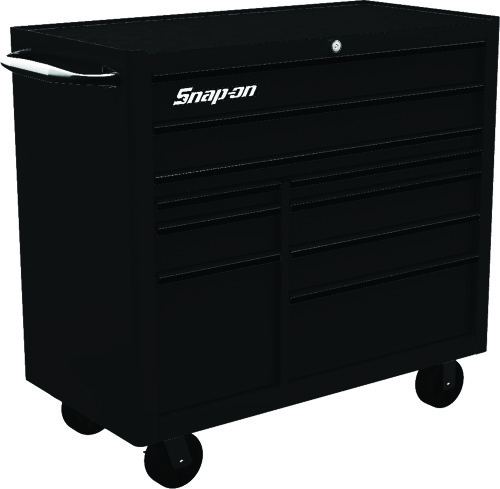 Servante 10 tiroirs Snap-on&reg;,&nbsp;noir mat avec finition noir