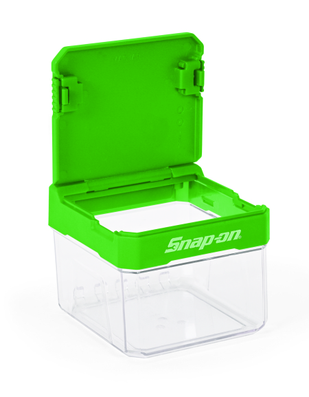 Magnetisch opbergbakje voor kleine onderdelen,&nbsp;groen