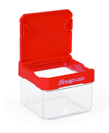 Magnetisch opbergbakje voor kleine onderdelen,&nbsp;oranje