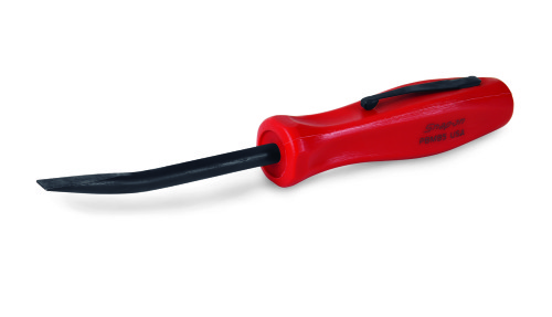 Mini-levier de poche courb&eacute;, rouge.