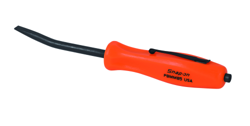 Mini-Hebelwerkzeug mit Magnet und gebogener Spitze (orange)