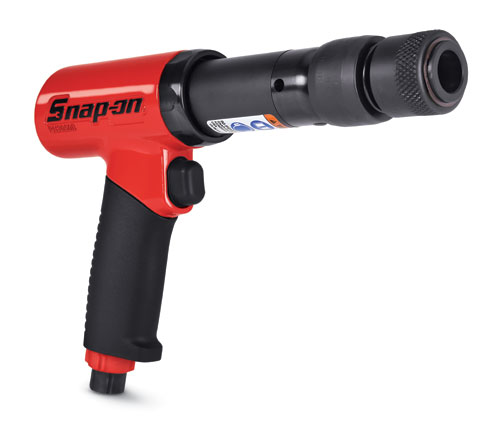 Burineur pneumatique, rouge
