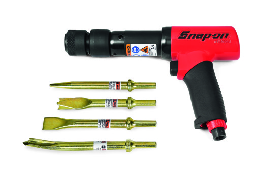 Kit Burineur pneumatique de service intensif, rouge
