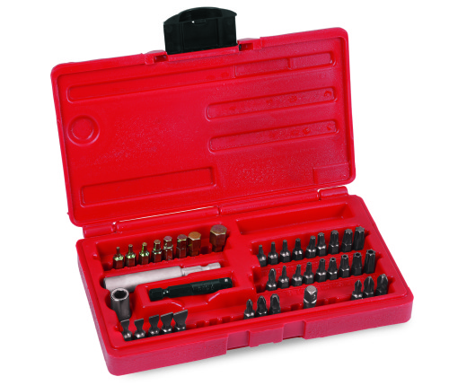 Snap-on&reg; bitset in kunststof opbergdoos, 41-delig