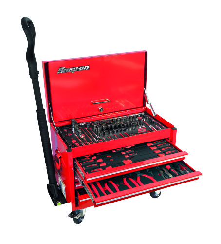 Composition de 212 outils avec boite à outils mobiles Snap-on® et Toolbed