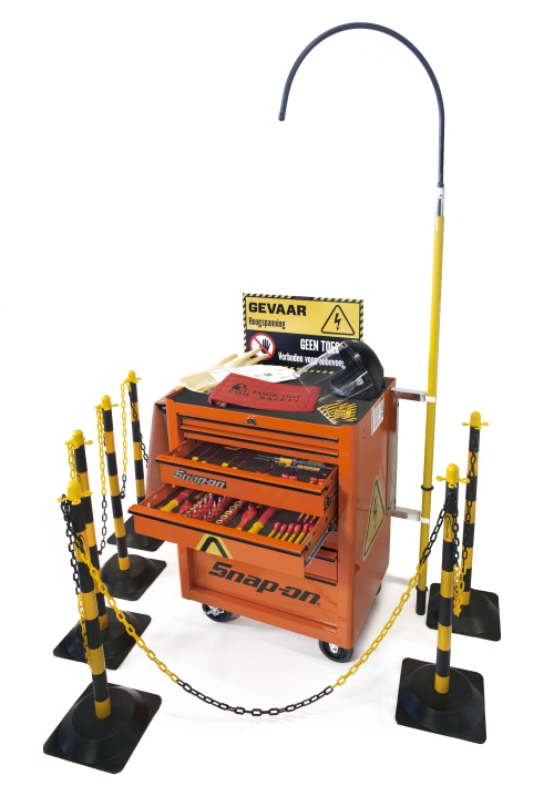 Jeu d'outils VE dans KRA2007 avec Toolbed, orange, 90-pi&egrave;ces