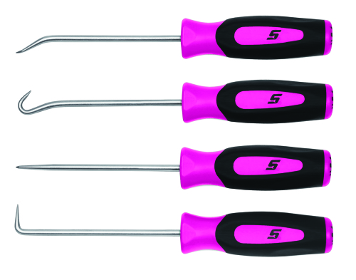 Mini-Pickset mit Instinct&reg;-Softgrip-Griffen, 4-teilig (Electric Pink)
