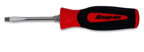 Schroevendraaier sleuf met rood softgriphandvat