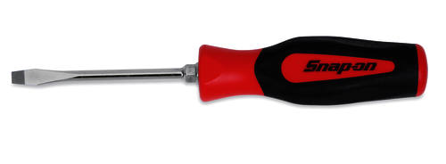 Schroevendraaier sleuf met rood softgriphandvat