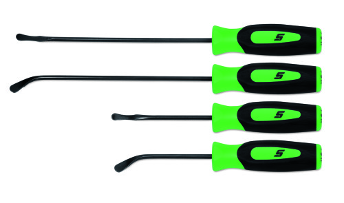 Oliekeerring demonteer set, 4-delig, groen