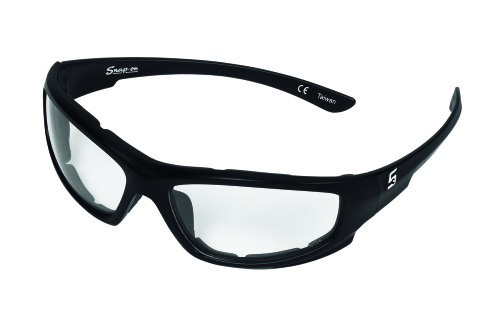 Lunettes de protection KOOZY (noir mat/verre transparent)