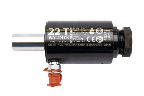V&eacute;rin hydraulique compact de 22 tonnes, avec fonctions de pouss&eacute;e et de traction et rappel automatique du piston
