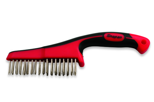 Brosse &agrave; poils en acier inoxydable, 127 mm.